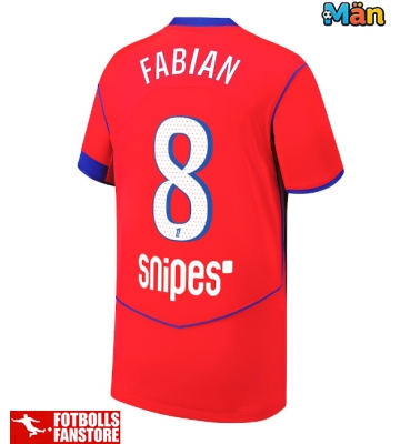 Paris Saint-Germain Fabian Ruiz #8 Tredje Tröja 2025-26 Kortärmad